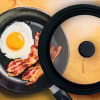 ランテル・メディエール every U. ガラス蓋 26cm-28cm-30cm兼用 LN-2449 1個（直送品）