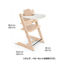 ストッケ トリップトラップ ベビーセット ストームグレー 1台（直送品）