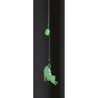 スマイルキッズ ねながらひっぱりコード猫 のび AHS-801N 1個（直送品）