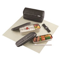 サーモス フレッシュランチボックス保冷ケース付き DSD-1105W D-BK 1個（直送品）