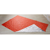 旭電機化成 防災用 静音アルミブランケット 130×210cm ABO-094 1個（直送品）