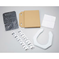 旭電機化成 組立式簡易トイレ 10回分 ABO-3210 1S(10個)（直送品）