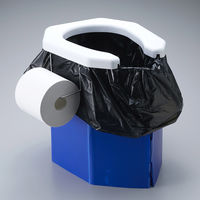 旭電機化成 水で洗える組立式簡易トイレ 10回分 ABO-7010 1S(10個)（直送品）