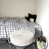 ロープシートクッション アイボリー LAKOLE/ラコレ