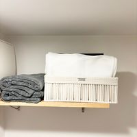 ロープ収納ボックス(L) アイボリー LAKOLE/ラコレ