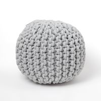 ローププフ グレー　クッションスツール　 LAKOLE/ラコレ