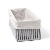 ロープカトラリーケース スクエア グレー LAKOLE/ラコレ