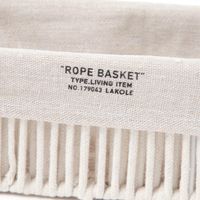 ロープカトラリーケース オーバル アイボリー LAKOLE/ラコレ