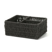 ペーパー仕切り付き収納(L) グレー LAKOLE/ラコレ