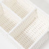 ペーパー仕切り付き収納(L) アイボリー LAKOLE/ラコレ