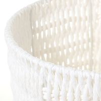 ペーパーラウンドボックス アイボリー LAKOLE/ラコレ