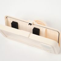 防滴スピーカースマホケース アイボリー LAKOLE/ラコレ