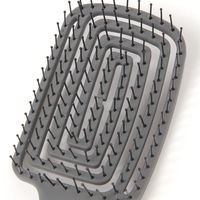 速乾ヘアブラシ チャコール LAKOLE/ラコレ