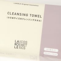 クレンジングタオル 60枚入り ホワイト LAKOLE/ラコレ