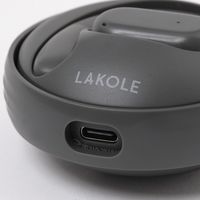 オープンイヤーイヤホン チャコール LAKOLE/ラコレ