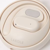 オープンイヤーイヤホン アイボリー LAKOLE/ラコレ
