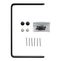 和気産業 石膏ボードにつく棚受 シングル+シングル 黒 TK-86 1セット(7個)（直送品）