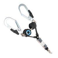 ジェフコム ハーネス ランヤードセット HSー35PGーB 1ケ（直送品）