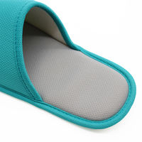 【スリッパ】オクムラ つまんで干せるメッシュスリッパ M グリーン（直送品）