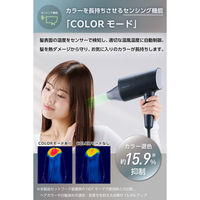 ドライヤー 大風量 速乾 温度センサー 熱ダメージ配慮 マイナスイオン 1300W ネイビー TD713A-A テスコム 1個（直送品）