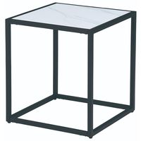 ToMeet サイドテーブル スナッフ 幅45cm ホワイト天板(セラミック) 378170 1個（直送品）