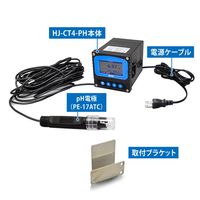 SATOTECH プロセスpH計HJーCT4ーPH(ケーブル5m pH電極PEー17ATC付) パネル設置型 WPH-030-S1 1個（直送品）