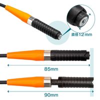 SATOTECH デュアルタイプ膜厚計MJーTG2C 分離型(鉄/非鉄両用 細径プローブ付き) SFT-001-13 1個（直送品）