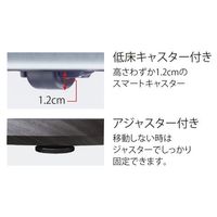 Swing 自立式テレビスタンド 32~77V型 WSーC690ーAG 1個（直送品）