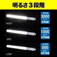 ジェフコム LEDパランドル(充電式) PDLRー19200MA 1ケ（直送品）