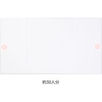 デザインフィル カラー色紙 両開き リボン 花柄 33265006 1個