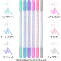デザインフィル カラーペン スタンプ 6色入 リラックス 38082006 1個