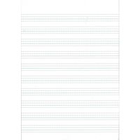 オキナ ブルーライン英語ノート セミB5 10段 30枚 EN10 1冊