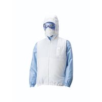 空調服 空調服(R)フード付きアウターベスト(クリーンルーム専用)(ウェアのみ)/4L PK2911/4L 1着（直送品）