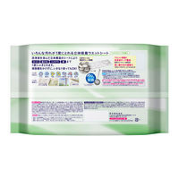 クイックルワイパー 立体吸着ウエットシートシトラスハーブの香り 1パック（32枚入）+ブラックカラー本体 セット