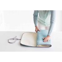 ブラバンシア アイロンマット 軽量 コンパクト 畳める 折り畳み 大きい　105562 アイロンブランケット ミント　1個（直送品）