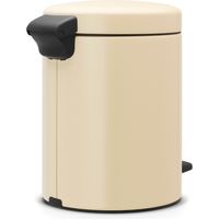 おしゃれ ゴミ箱 ペダル式 かわいい 洗える コンパクト フタ付 インテリア リビング 112423 ペダルビンNewicon5L（直送品）