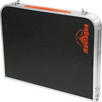 ハック 折りたたみアルミローテーブル　ブラック　60cm 2923 1個（直送品）