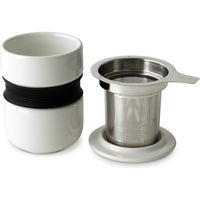 FORLIFE JAPAN カーヴアジアンスタイル ティーカップWht 383WHT 1個（直送品）