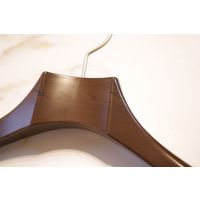 チャナカンパニー 10本セット　Balmy　スーツ用ハンガー BH4160E-BR 1個（直送品）