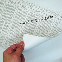 菊池襖紙工場 デコスタイル 粘着シート 45cmx2m DIY カッティングシール つやなし白 10048 1本