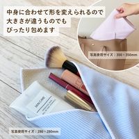 アイ・エス くっつきタオル 470mm×470mm ブルーストライプ IKT-BS-470 1セット(5枚)（直送品）