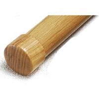 OMSORG(オムソリ) オムソリPRO手すりシリーズ  木製エンドキャップ 35 クリア  2個（直送品）