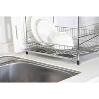 パール金属 水切りラック 2段 ステンレス製 まな板受け付き アットアクア 335650 1個（直送品）