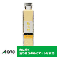 エーワン（A-one）ラベルシール 水に強い パッケージラベル 耐水紙 レーザー 封筒 シール ステッカー A4 ノーカット 20シート  283（わけあり品）
