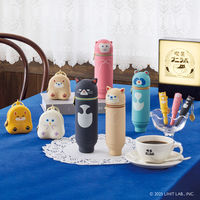 リヒトラブ 喫茶プニラボスタンドペンケース mini A8811-4 1セット(2個)（直送品）