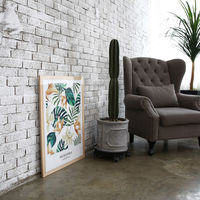 デメテル モダンテーブル　モンステラ　1台 4547232104756（直送品）