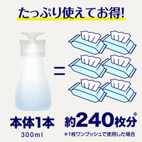 カビキラー アルコール除菌 食卓用 プッシュタイプ 本体 300ml 1個 住宅用除菌剤 ジョンソン