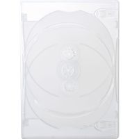 サンワサプライ DVDトールケース(4枚収納・10枚セット・クリア) DVD-TN4-10CL 1個