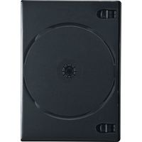 サンワサプライ DVDトールケース(4枚収納・10枚セット・ブラック) DVD-TN4-10BKN 1個