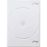 サンワサプライ DVDトールケース(12枚収納・3枚セット・ホワイト) DVD-TW12-03WN 1個（直送品）